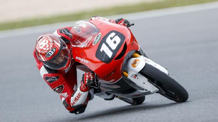 Mario Aji, Pembalap Indonesia Pertama yang Raih Pole Position di Kualifikasi Moto3